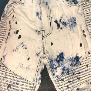 Demin Stone washed boy shorts size 14